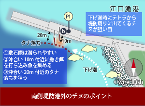 江口漁港 の釣り 鹿児島県 日置市 釣り情報サイト Wiredfish