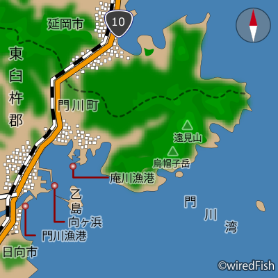 宮崎県の釣り場 釣り情報サイト Wiredfish