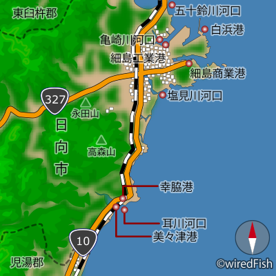 宮崎県の釣り場 釣り情報サイト Wiredfish
