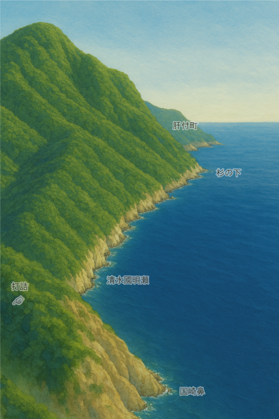 国崎鼻～杉の下