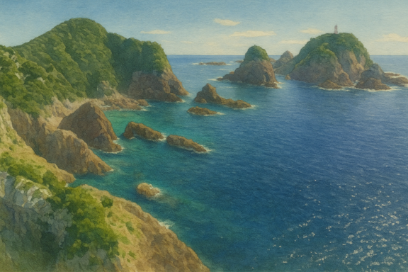 佐多岬（先端部付近）