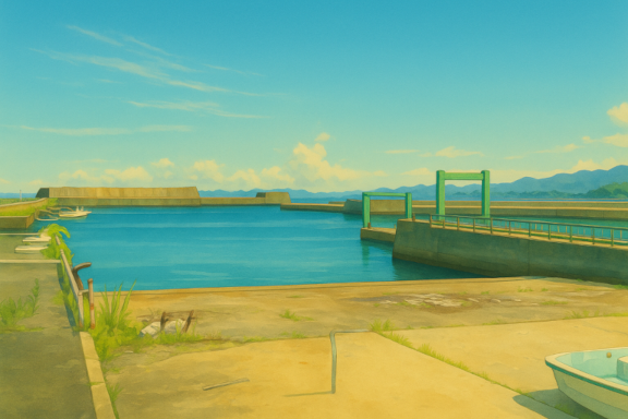 唐浜漁港ポイント図