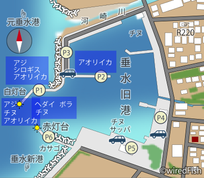 垂水旧港の釣り 鹿児島県 垂水市 釣り情報サイト Wiredfish