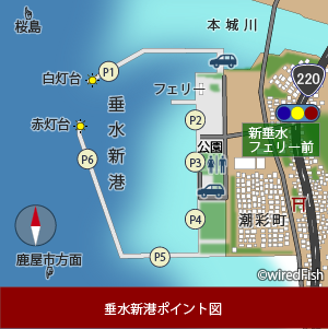 垂水新港の釣り 鹿児島県 垂水市 釣り情報サイト Wiredfish